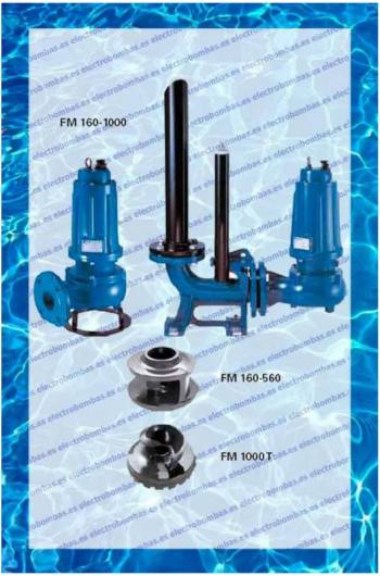 bombas residuales FM-2-POLOS-210M-2HP220