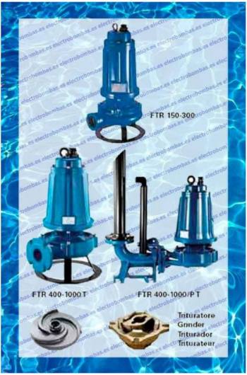 Bombas Trituradoras FTR-200M-2HP